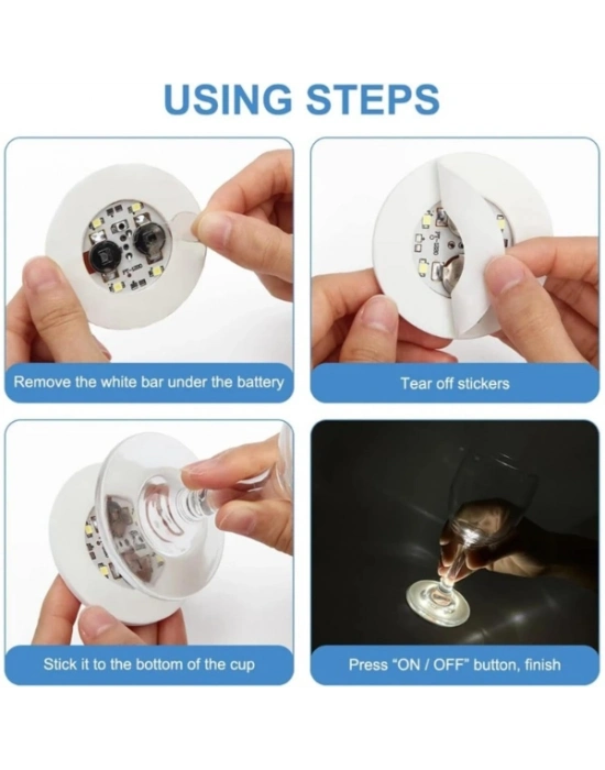 Nargile Altı Yapışkanlı Led Işık