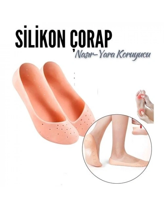 Nasır Yara Koruyucu Silikon Koruyucu Çorap 715574