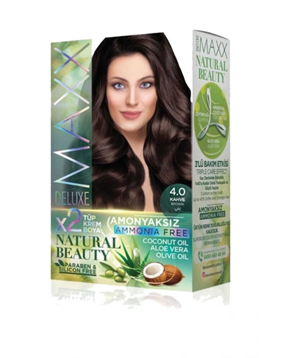 Natural Beauty Amonyaksız Saç Boyası 4.0 Kahve