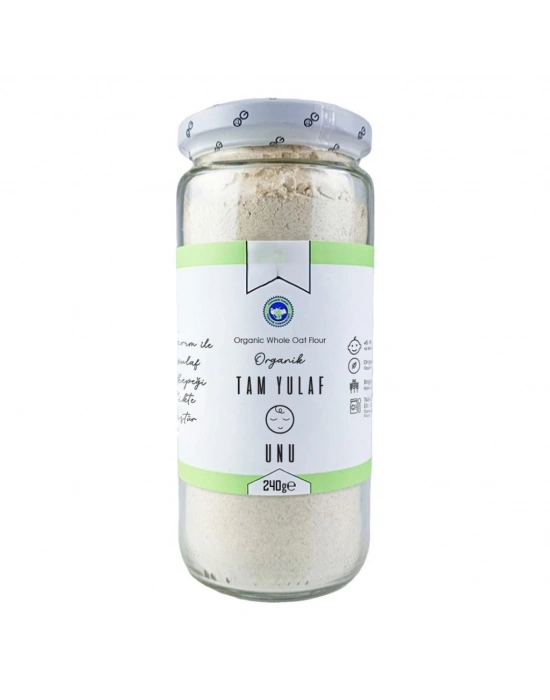 Natural Organik Tam Yulaf Unu 240gr