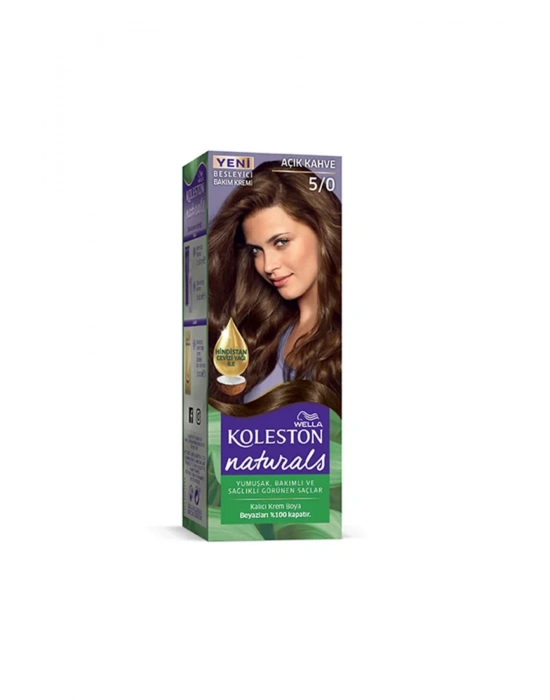 Naturals Saç Boyası Açık Kahve 5/0