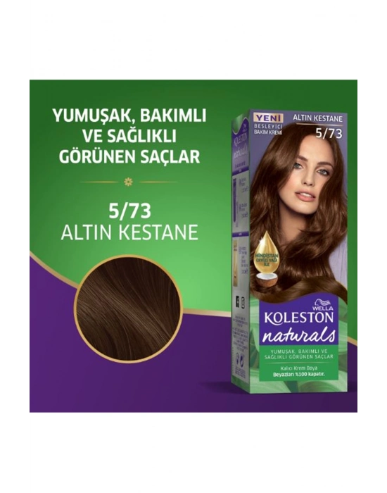 Naturals Saç Boyası Altın Kestane 5/73 2x Paket
