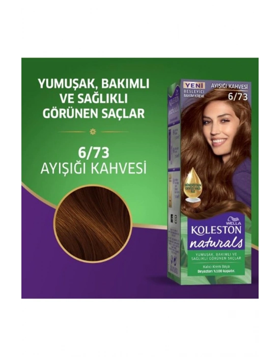 Naturals Saç Boyası Ayışığı Kahvesi 6/73 2x Paket