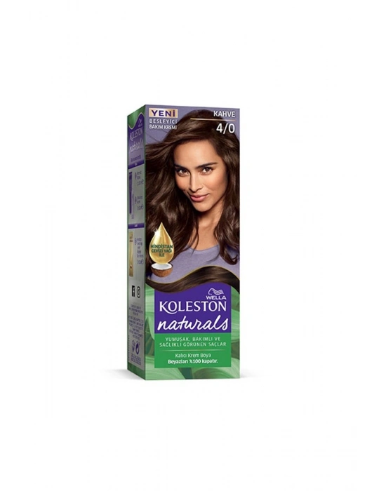 Naturals Saç Boyası Kahve 4/0
