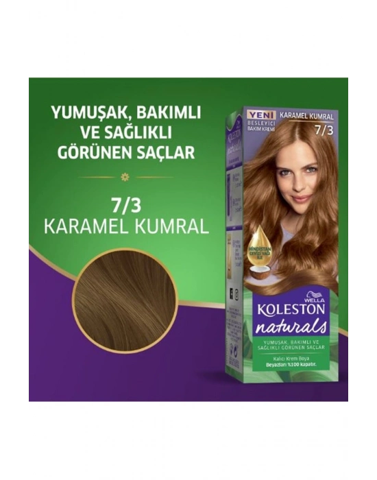 Naturals Saç Boyası Karamel Kumral 7/3 2x Paket