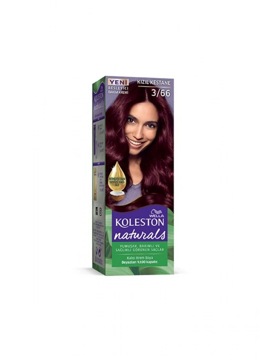 Naturals Saç Boyası Kızıl Kestane 3/66
