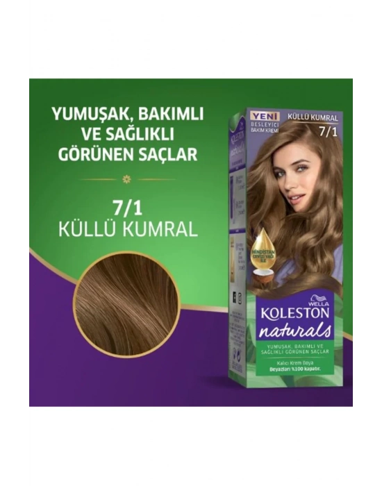 Naturals Saç Boyası Küllü Kumral 7/1