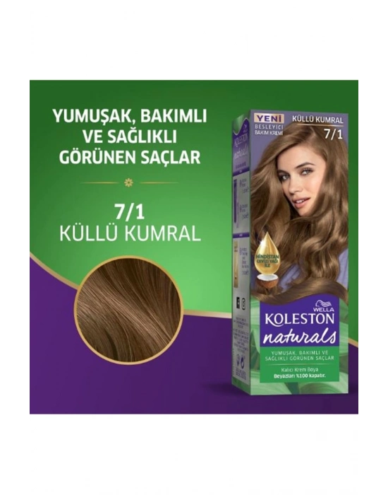 Naturals Saç Boyası Küllü Kumral 7/1 2x Paket