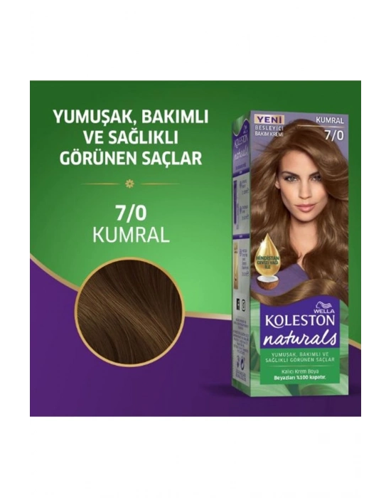 Naturals Saç Boyası Kumral 7/0