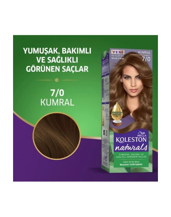 Naturals Saç Boyası Kumral 7/0 2x Paket