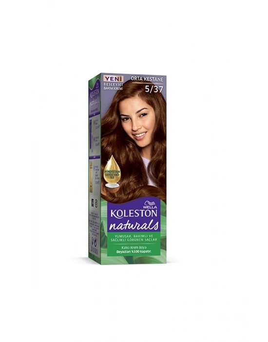 Naturals Saç Boyası Orta Kestane 5/37