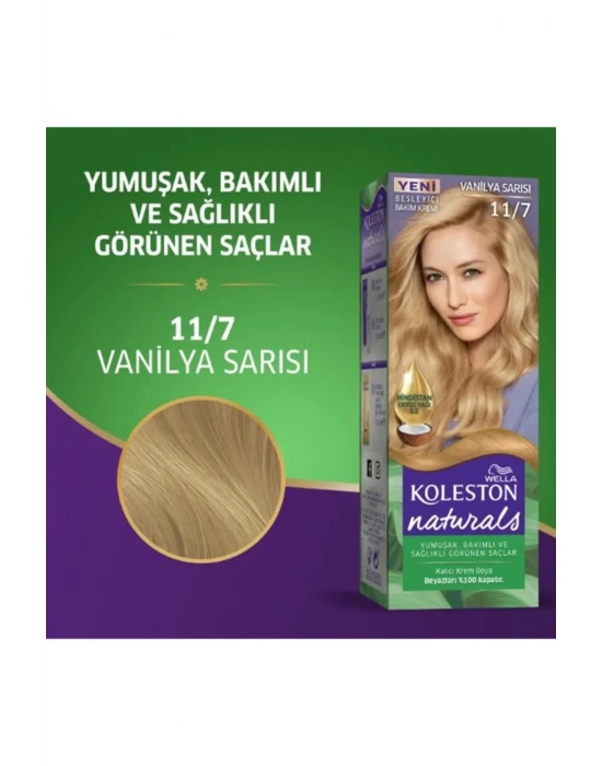 Naturals Saç Boyası Vanilya Sarısı 11/7
