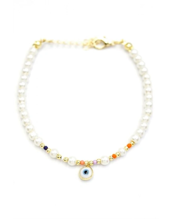 Nazar İnci Bileklik - ÇOK RENKLİ