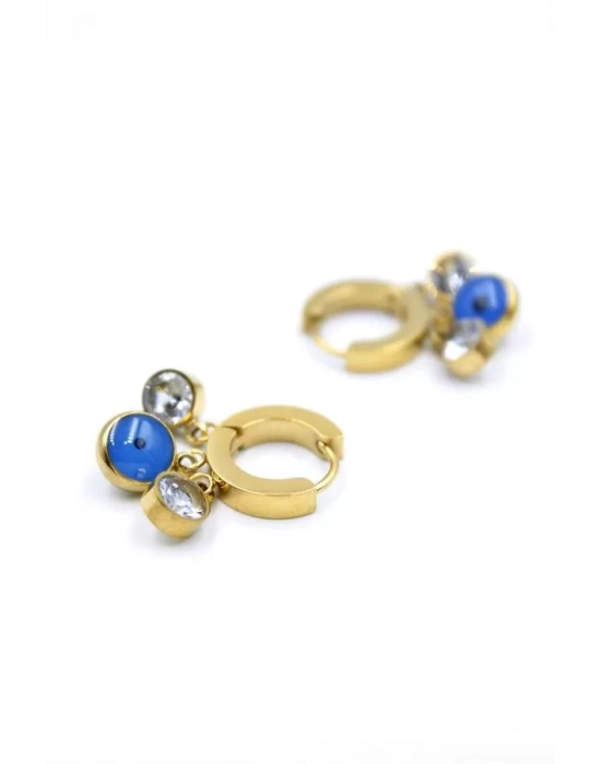 Nazar Küpe - Altın