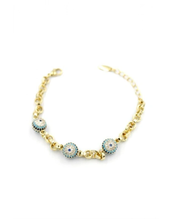 Nazarlı Xuping Vip Bileklik - 14K Altın