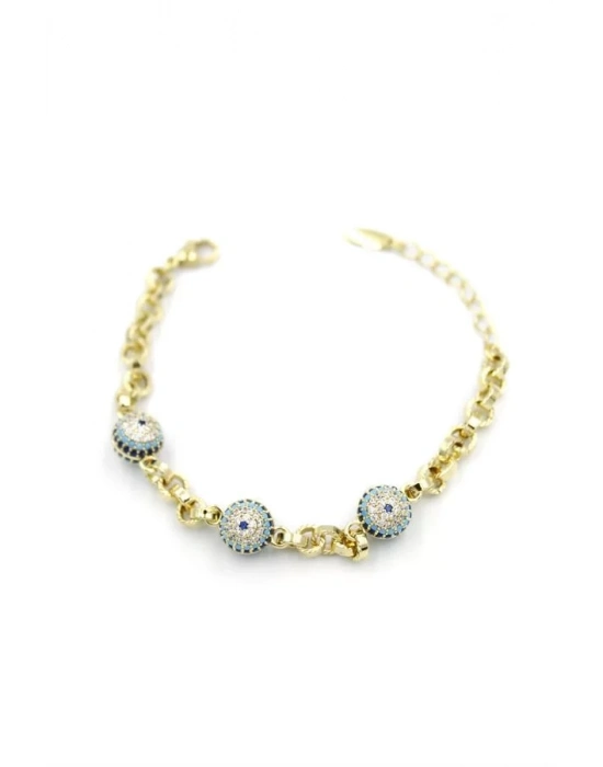 Nazarlı Xuping Vip Bileklik - 14K Altın