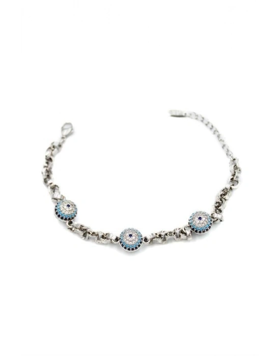 Nazarlı Xuping Vip Bileklik - Gümüş