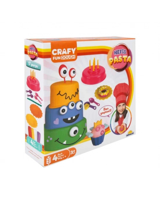 Nefis Pasta Oyun Hamur Seti 17 Parça 200 gr.