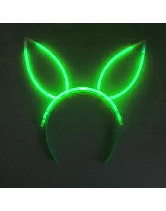 Karanlıkta Yanan Glow Neon Fosforlu Taç - 6 Adet