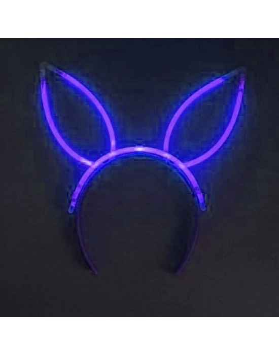 Karanlıkta Yanan Glow Neon Fosforlu Taç - 6 Adet