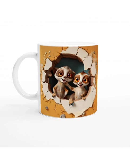 Neşeli Mirketler Baskılı Kupa Bardak