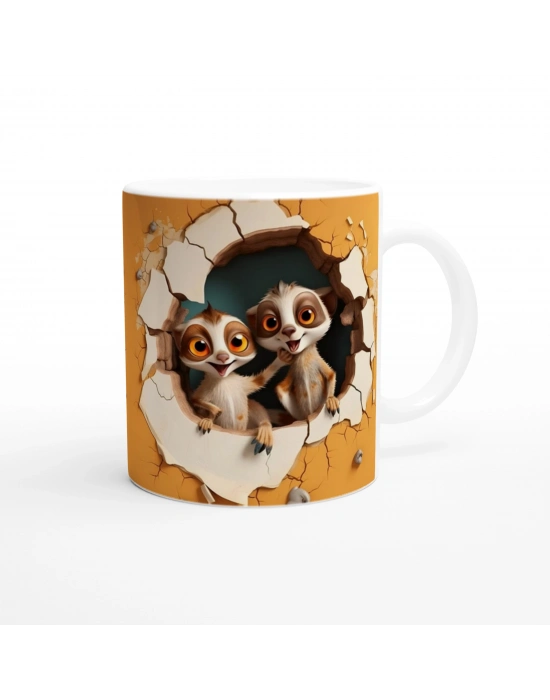 Neşeli Mirketler Baskılı Kupa Bardak