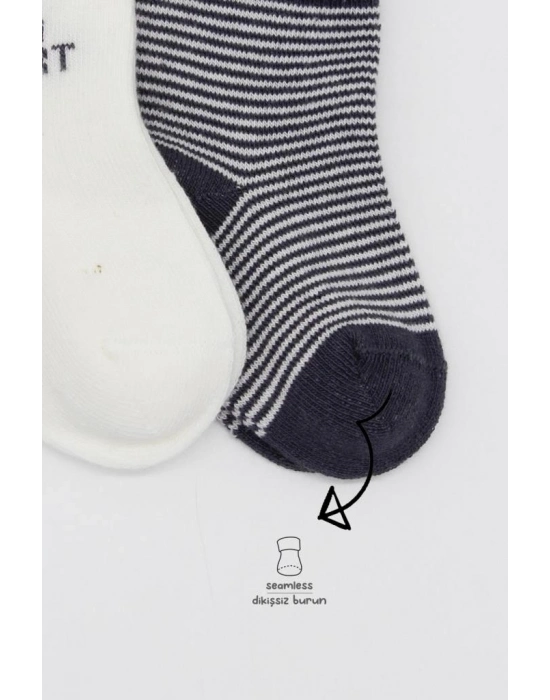 3Lü Penye Soket Çorap BS10110 Antrasit