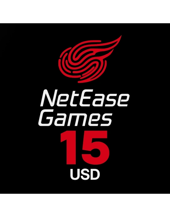 Netease 15 Usd Pay Gift Card