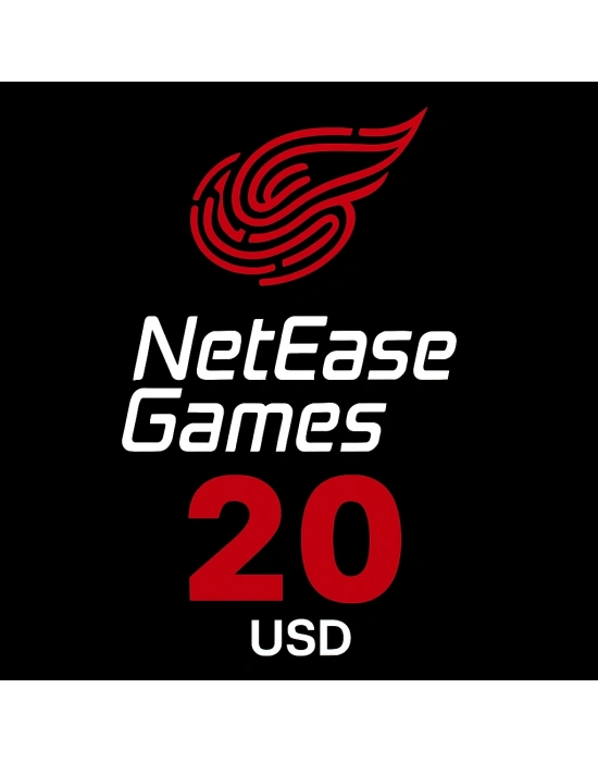 Netease 20 Usd Pay Gift Card