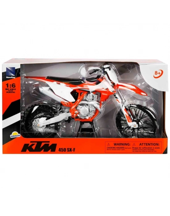 NewRay 1:6 KTM 450 SX-F Model Motosiklet