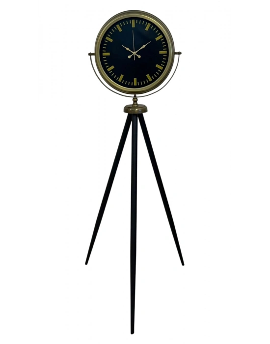 ® Nostalji Şık Tasarım Tripod Ayaklı Saat