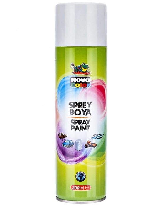 Nova Color Sprey Boya 200 Ml Beyaz