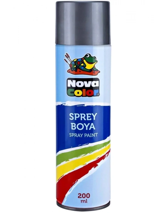 Nova Color Sprey Boya 200 Ml Gri