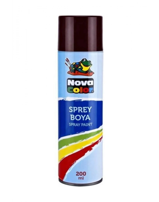 Nova Color Sprey Boya 200 Ml Kahverengi
