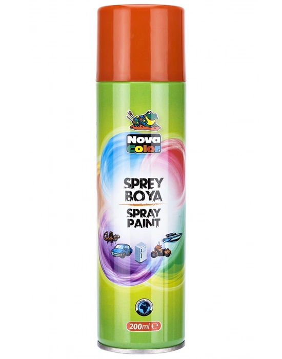 Nova Color Sprey Boya 200 Ml Turuncu