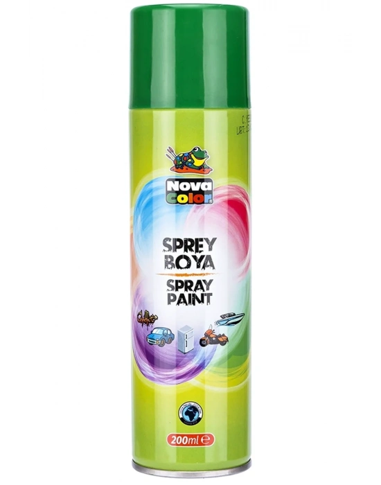 Nova Color Sprey Boya 200 Ml Yeşil