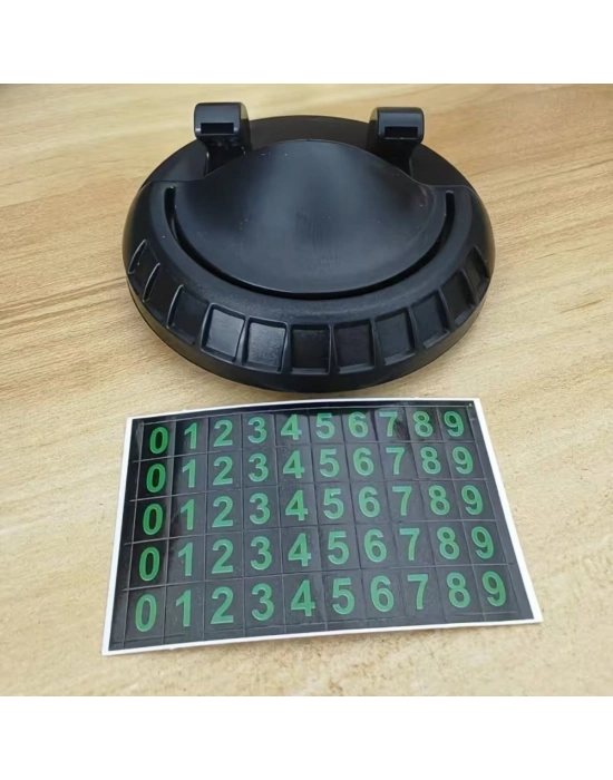 ®  Numaratörlü Güçlü Yapışkanlı 360 Derece Dönebilen Su Geçirmez Araç İçi Telefon Tutucu Plastik Aparat