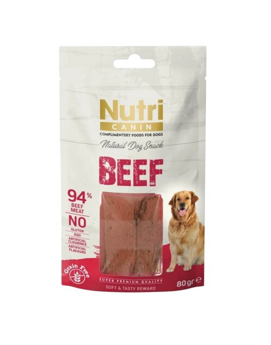 Nutri Canin Tahılsız Biftekli Köpek Ödül Maması 80 gr