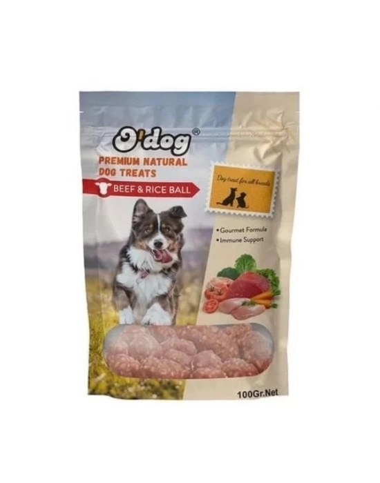 O Dog Dana Etli Lezzet Topları Köpek Ödül Maması 1 Adet 100 Gr