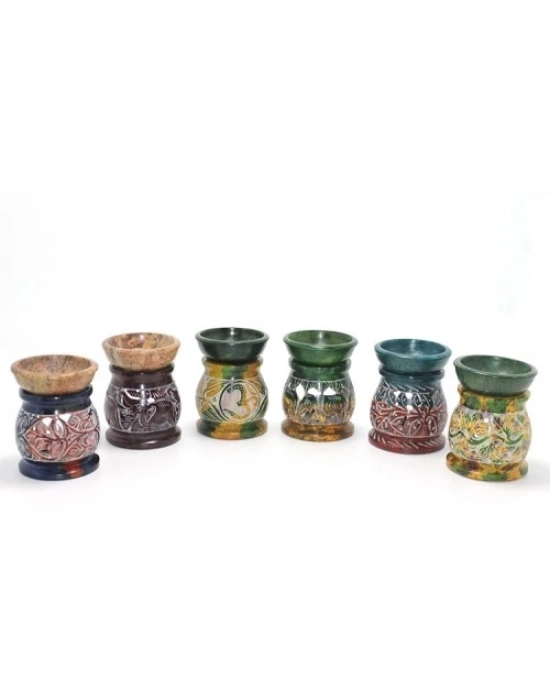 Obsidian Taşı Buhurdanlık Model 3