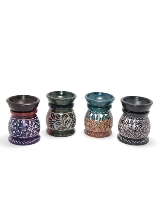 Obsidian Taşı Buhurdanlık Model 4