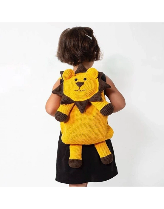 Loren Natural Cotton Hardal Sarı El Örgü İpi - R002 - 33919