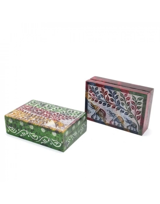 Obsidian Taşı Kutu Model 1