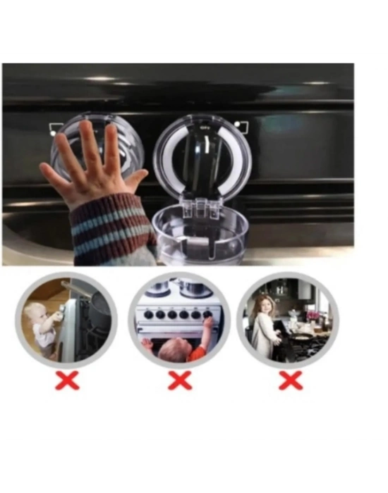 Ocak Düğmesi Koruyucu Kapak 2 Adet