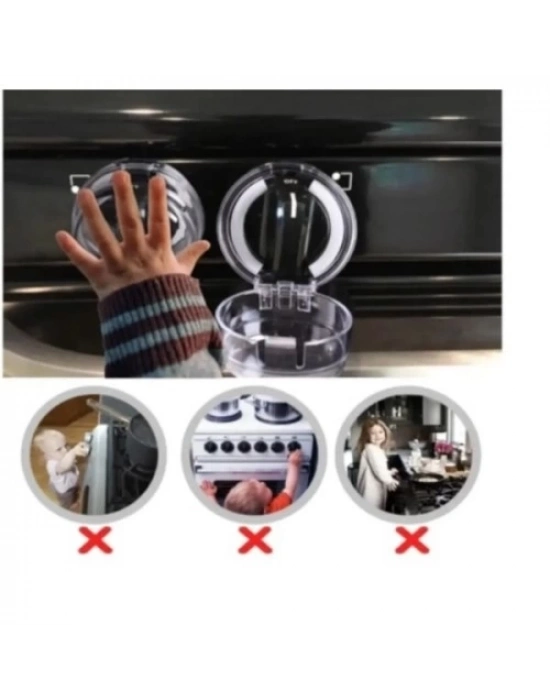 Ocak Düğmesi Koruyucu Kapak 2 Adet