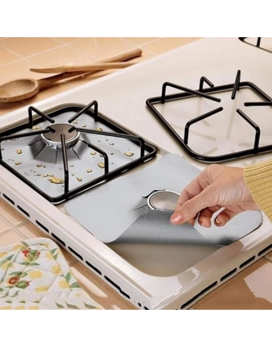 Ocak Koruyucu Alüminyum Ped Seti 5 Adet