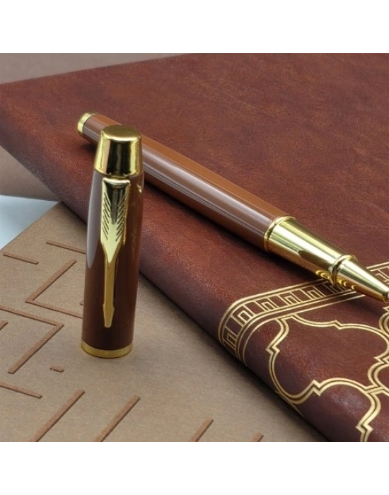 Öğretmenler Günü Hediyesi Kutulu Deri Defter Kalem Seti