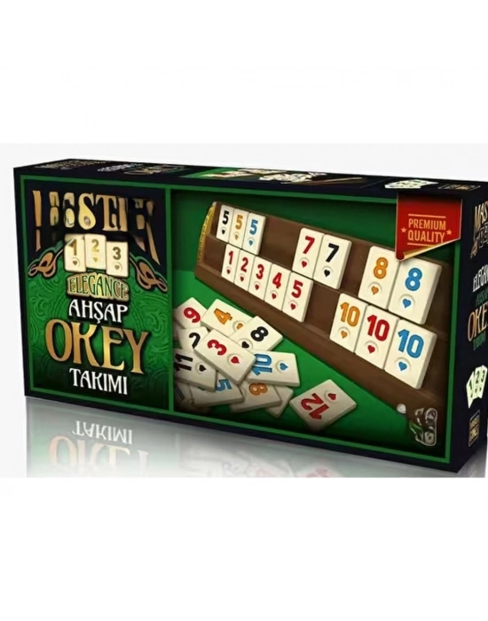 Okey Takımı Ahşap
