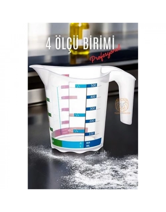 Ölçü Kabı Profesyonel BPA Free 500 ml