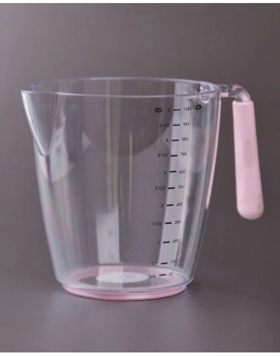 Ölçü Ve Hamur Kabı 1000 Ml - Silikon Sap